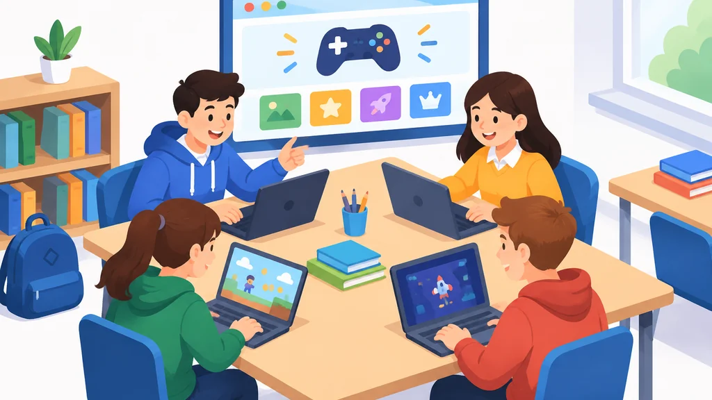 Ilustración isométrica de consejos para jugar en el instituto